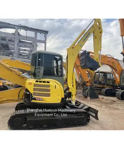 5 Ton Mini Excav Second Hand Machine Hydraulic Track Excavators Excavator Used Crawler Excavadora YANMAR ViO55