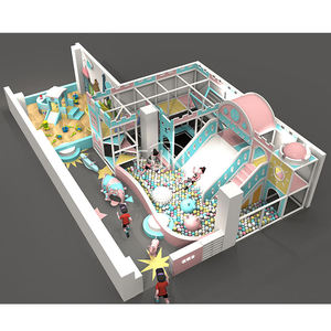 <span class=keywords><strong>Parque</strong></span> de Diversiones Interior Pequeño y Atractivo de Alta Calidad, Piscina de Pelotas Comercial, Equipo de Juegos Interior para Niños con Trampolín - Product Image 5
