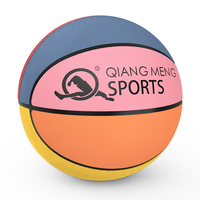 Ballon de basket-ball d'intérieur personnalisé en cuir composite de haute qualité