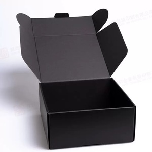 Recyclable Black Corrugated Paper Shipping Mailer Tool <b>Boxes</b> Customized Gift Packaging Hard Paper <b>Boxes</b> for <b>Small</b> Business - Product Image 2
