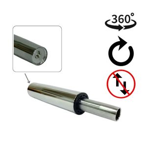 Chaise de bureau pivotante moderne avec fonction de retour de conception de ressort à gaz en métal stable-pièce de meuble - Product Image 3