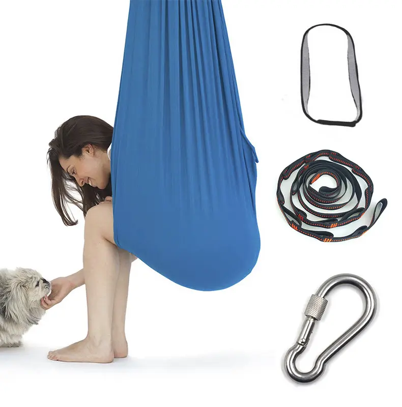 Ring camp best seller set di amache per yoga aereo autismo e integrazione sensoriale esigenze speciali amaca altalena per coccole sensoriali