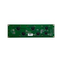 Layar LCD Monokrom Baru dan Asli 40X2 TRANS YLW/GRN SMH4004-A1 Modul LCD Karakter 40x4 Layar LCD 4004A