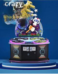Jeu de frappe musical électrique à monnayeur de haute qualité pour parc d'attractions, thème Hamster/Cafard, en matériau PP, prise UK, marque WANBEILE - Product Image 4