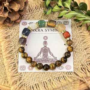 Natural Stone <b>Bracelet</b> Colorful Glass Beaded Overcoming Obstacles High Conversion Jewelry for Wholesalers Handmade Customization - Product Image 2