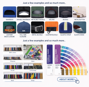 Gorra de Béisbol de 6 Paneles con Hebilla Ajustable de Latón Repujado de Primera Calidad y PU Genuino, Bordado 3D de Lujo con Logotipo Personalizado - Product Image 4