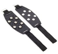 Nouveauté : Crampons antidérapants en silicone pour glace et neige, griffes de traction pour la randonnée, l'escalade et la marche hivernale