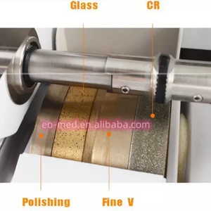 SJG-6188 Machine à ébavurer les verres optiques de Chine, conception à double rainure, ébavureuse automatique de verres à vendre - Product Image 4