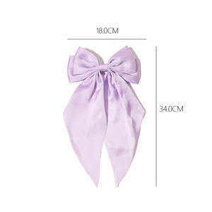 ปิ่นปักผมยาวทรงโอเวอร์ไซส์สุดหรูกิ๊บติดผมโบว์ติดผมอุปกรณ์เสริมผมโบว์ใหญ่สำหรับวันเกิดงานแต่งงานวันหยุด - Product Image 2