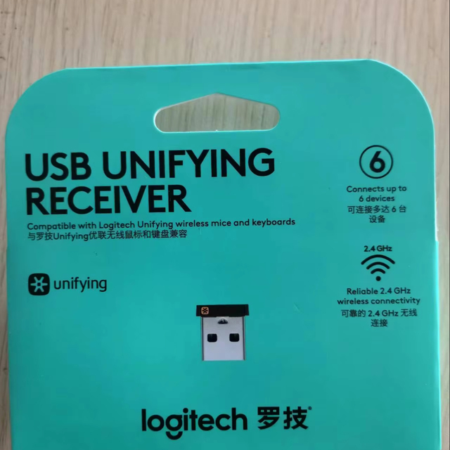 Wireless Dongle Receiver Unifying USB Adapter for Logitech Mouse Keyboard Connect 6 Device for MX M905 M510 M505 Keyboard K400