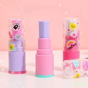 ممحاة تصميم أحمر الشفاه قلم رصاص 2 في 1 ممحاة تصحيح طالب لطيف القرطاسية الإبداعية بالجملة - Product Image 3