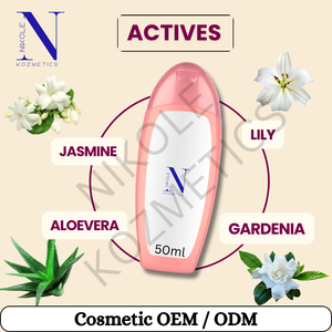 Gel Douche Floral Blanc Doux, Lavant Corporel Quotidien, Parfum Rafraîchissant, Hydratant, Soin de la Peau, Peau Douce et Lisse - Product Image 2