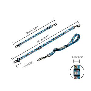 Patrón de logotipo personalizado Seguridad Correa ajustable Arnés Viaje Coche Mascota Cinturón DE SEGURIDAD Perro Kemerleri - Product Image 5