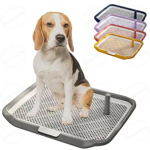 Toilet Indoor Dogs Potty Pet Best Portable Trainer with Tray Puppy Pee Pad Holder