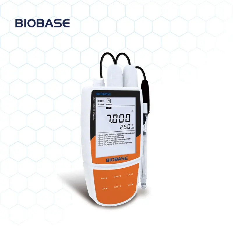 BIOBASEประเทศจีนPH-900PแบบพกพาMultiparameter Waterคุณภาพห้องปฏิบัติการPh Meter Digital