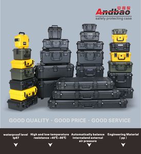 Custodia Nera Rigida Impermeabile in Plastica di Alta Qualità <span class=keywords><strong>per</strong></span> Apparecchiature di Rilevamento - Product Image 5