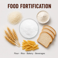 Poudre de Vitamine B1 Thiamine HCl Qualité Alimentaire Additif pour l'Alimentation Animale Volaille Poulet Porc Crevette Supplément de Croissance Fournisseur