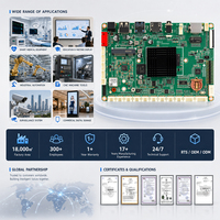 Placa Base Android Rockchip RK3576 Quad A72 LPDDR4 4GB EMMC 64GB WIFI BT LAN Android 14 para Desarrollo Industrial