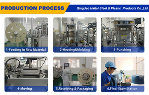 Tùy chỉnh linh kiện điện tử có thể tái chế nhựa vỉ khay bao bì phân đoạn Khay hộp - Product Image 6