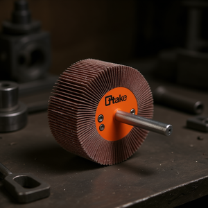 Ttake Abrasive Flap <b>Wheel</b> 40x25 Mm 6 Mm Shaft 180 Grit For Metal <b>Grinding</b> - Product Image 3