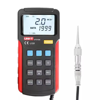UNI-T Testeur de vibrations portable à interface USB numérique de précision UT315A avec analyseur de sonde et vibrateur Garantie 1 an