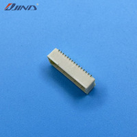 Conector de Doble Fila para PCB SMT de Montaje en Superficie, 1.0T-1-LT-2*15A, Paso de 1.0mm, 30 Pines, Terminal de Bronce Fosforoso con Recubrimiento de Oro