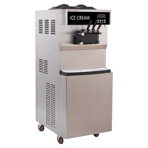 commercial soft floor standing type Ice Cream Machine soft ice cream maker machine hot sale
