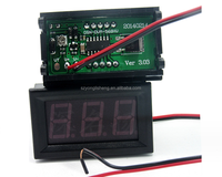 Voltmeter tampilan Digital dua kawat 0.56 inci DC 4.5 v-30 V