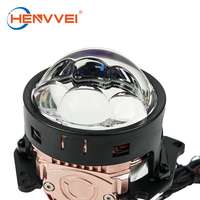 HENVVEI Phares de voiture 3 pouces 8500lm, feux de route, projecteur LED Wargod