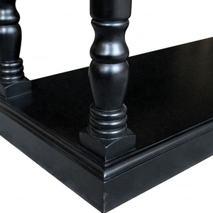 HL372 Européen <span class=keywords><strong>Cabo</strong></span> Style Français En Bois Couloir Entrée Canapé Console Table De Luxe Pour La Maison Salon Avec Étagère De Rangement - Product Image 5