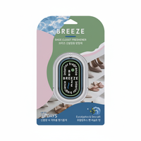 Ambientador para Zapateros BREEZE con Fragancia a Eucalipto y Sal Marina, Desodorante para Almacenamiento de Zapatos