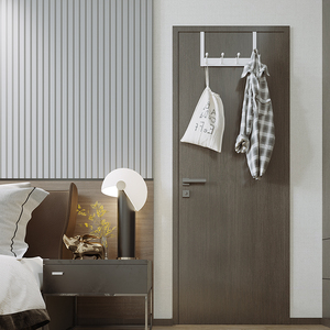 Ganchos de metal para puerta trasera, colgador de ropa, ganchos para puerta - Product Image 3