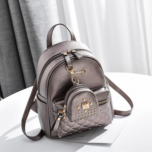 Retro Women <b>Backpacks</b> Teenage Girls Fashion PU Leather School Bag - Product Image 3