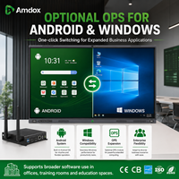 Pizarra Digital Inteligente Amdox Serie ES 4K IFPD para Distribuidores, Integradores de Sistemas, Educación y Proyectos Escolares
