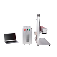 Offres Spéciales 20W Raycus portable bijoux laser gravure machine de marquage avec rotatif