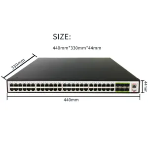 Network Switch 48 Port PoE+ 6x10G Uplinks Network Switch Same Functions As C9300L-48P-4X-E