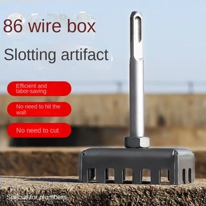 <span class=keywords><strong>Marteau</strong></span> d'électricien résistant à l'usure 86 fils, poignée carrée, ouvre-<span class=keywords><strong>trou</strong></span> rapide pour boîte, perceuse à trous carrés, outil <span class=keywords><strong>de</strong></span> perçage - Product Image 1