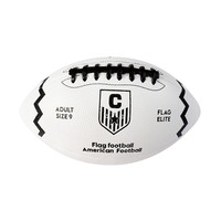 Bola Sepak Bola Amerika PVC Outdoor Ukuran Resmi Desain Jahitan Tahan Lama Warna Blok