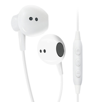 Écouteurs filaires semi intra-auriculaires Dairle de haute qualité, son stéréo, faible latence, transducteur 10 mm, moule exclusif, couleur classique, compatibles iOS
