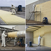 Système de mousse de polyuréthane rigide à faible odeur et faible teneur en COV, formule personnalisée en deux composants, panneau isolant et mousse pulvérisée