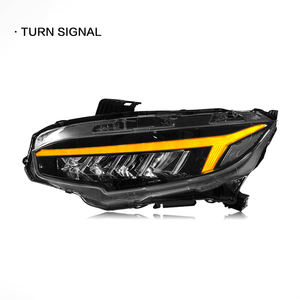 XT Upgrade per Honda 10a generazione di faro civico 2016-2021 modificato <span class=keywords><strong>LED</strong></span> luce di marcia diurna Streamer indicatore di direzione - Product Image 4