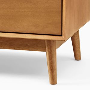 Panel Wooden Furniture Mid-century Design <strong>Brown</strong> Comodas <strong>Dressing</strong> <strong>Table</strong> for Bedroom - Product Image 5
