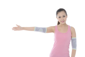 <span class=keywords><strong>CE</strong></span>, ISO được phê duyệt nén khuỷu tay tay áo hỗ trợ thể thao bảo vệ quần vợt dệt kim khuỷu tay cú đúp - Product Image 6