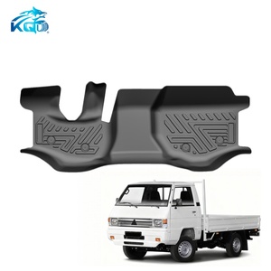 Alfombrilla de Coche Duradera de TPE, Impermeable y Antideslizante, para MITSUBISHI Triton L300 2023 - Product Image 1