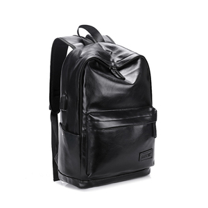 Wholesale <strong>Small</strong> Black Luxury <strong>Laptop</strong> Embossed Leather <strong>Backpack</strong> Women Girls - Product Image 3