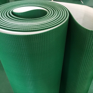 Guías Patten con tira de guía Unión Pvc/PU Transmisión plana verde <span class=keywords><strong>3</strong></span> capas Alimentos 2mm de espesor Pvc Edge Stirp Cinta transportadora - Product Image 2