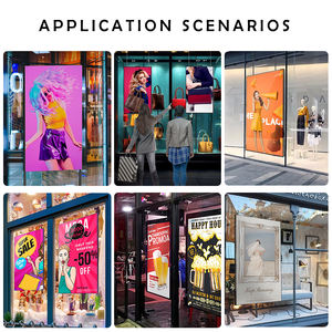 Pantalla de publicidad para ventana exterior de alto brillo de 86 pulgadas, pantalla de publicidad colgante <span class=keywords><strong>OEM</strong></span> para tienda - Product Image 6