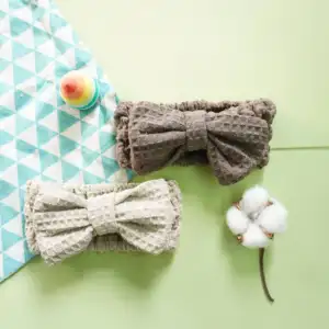 Best-selling Headdress Accessories Comfortable Stretchy Fashion Small Fresh Face Makeup Cute Bow Headdress Headband