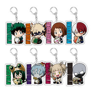 39 Estilos de Llaveros de Joyería, Manualidades de Plástico, <span class=keywords><strong>Boku</strong></span> <span class=keywords><strong>No</strong></span> <span class=keywords><strong>Hero</strong></span> Academia, Todoroki Shoto, Midoriya Izuku, Llaveros de Acrílico de Anime, Colgante - Product Image 1