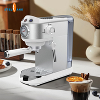 Machine à café expresso italienne 15 bars, machine à café, machine à cappuccino, expresso avec lait